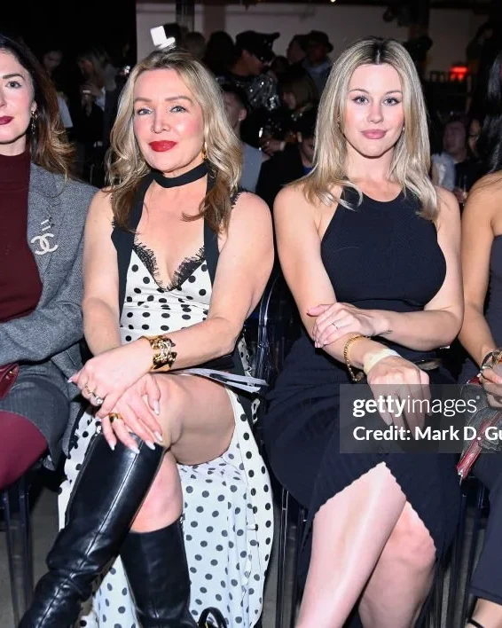 Guests seated at the Selenee runway show